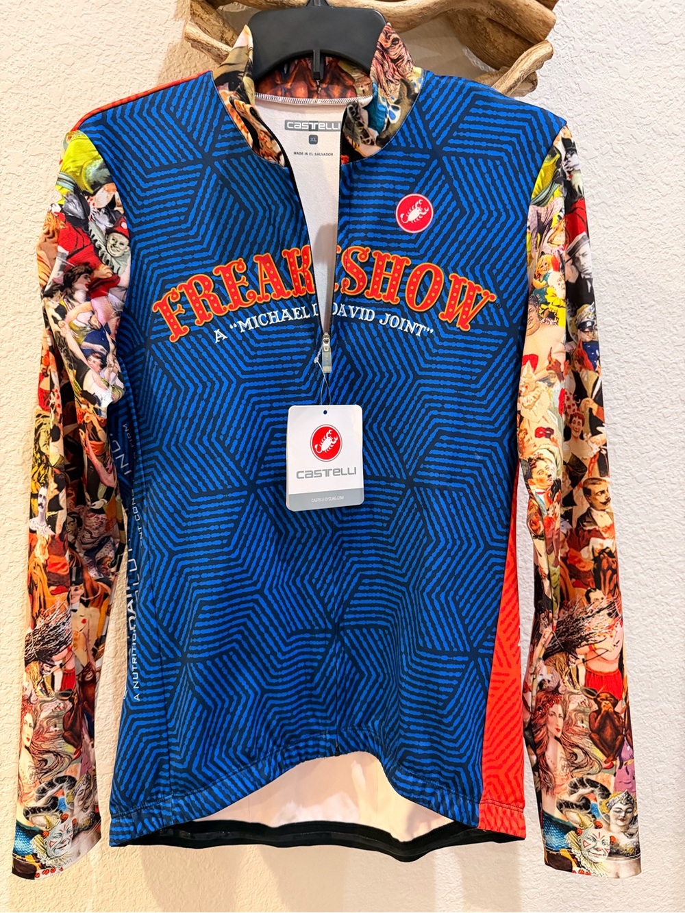 NWT Castelli 'Freakshow' Cycling Jersey shirt biking men’s sz XL